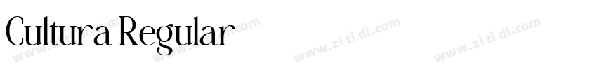 Cultura Regular字体转换 Cultura Regular字体转换
